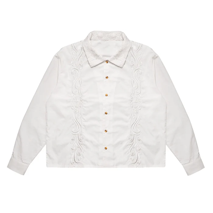 IMG_0135 Ornamentation White Shirt