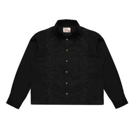 Ornamentation Black Shirt