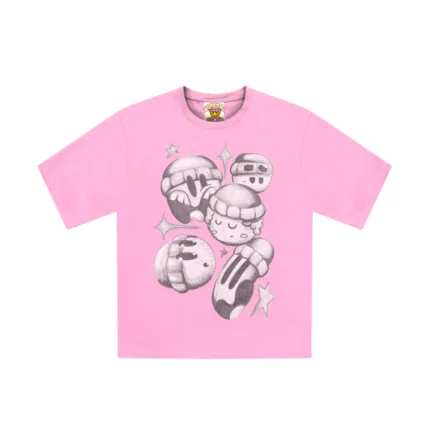 Sketch Pink Tee Shirt (PREORDERS)