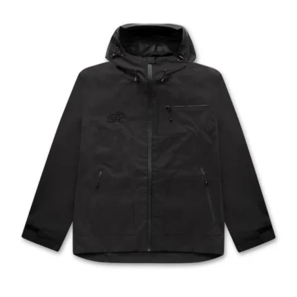 LOST HILLS Water Resistant Black Jacket - TSHC