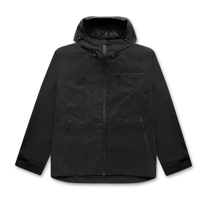 IMG_7169 LOST HILLS Water Resistant Black Jacket - TSHC