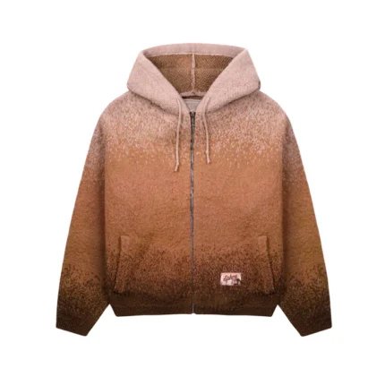 LOST HILLS Bear Mohair Hooded Jacket