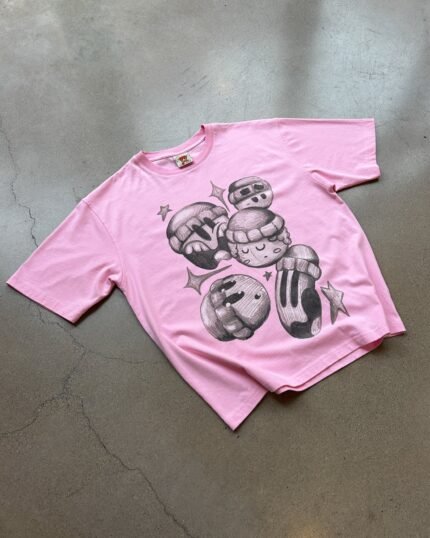 Sketch Pink Tee Shirt (PREORDERS)