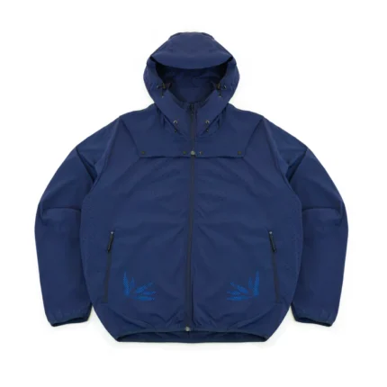 LOST HILLS Removable Hood breathable jacket - Atlantic